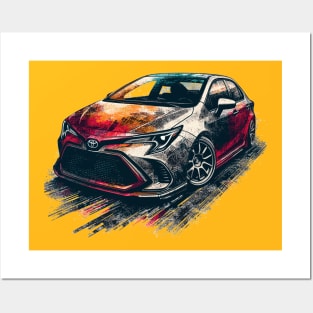 Toyota Corolla Posters and Art